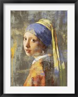Vermeer's Girl 2.0 Fine Art Print