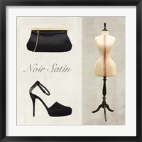 Noir Satin Fine Art Print
