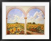 Strada dei Girasoli Fine Art Print