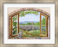 Finestra in Provenza Fine Art Print