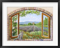 Finestra in Provenza Fine Art Print