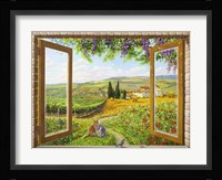 Finestra sulla Campagna Fine Art Print
