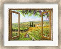 Finestra sulla Campagna Fine Art Print