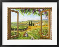 Finestra sulla Campagna Fine Art Print