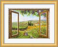 Finestra sulla Campagna Fine Art Print