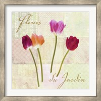 Fleurs du Jardin Fine Art Print