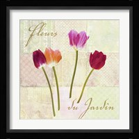 Fleurs du Jardin Fine Art Print