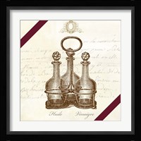 Huile et Vinaigre Fine Art Print