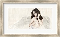 Inspiring Angel (Detail) Fine Art Print