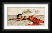 Reclined Angel (Detail) Fine Art Print