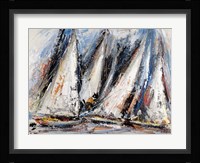 Vele nel Cielo I Framed Print