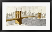 Gilded Brooklyn Bridge Fine Art Print