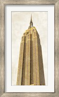 Gilded Skyscraper II Fine Art Print