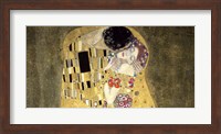 The Kiss (horizontal detail) Fine Art Print