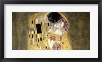 The Kiss (horizontal detail) Fine Art Print