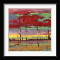 Tramonto sul Bosco II Fine Art Print
