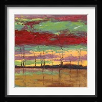 Tramonto sul Bosco III Fine Art Print