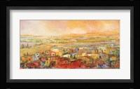 Villaggio delle Colline Fine Art Print
