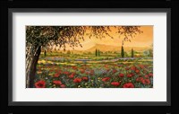 Pianura in Fiore I Fine Art Print