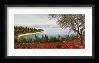 Papaveri sulla Baia Fine Art Print