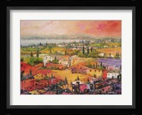 Villaggio delle Praterie Fine Art Print