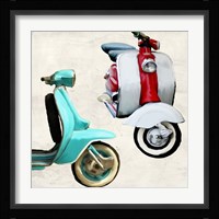 Superscooters I Framed Print