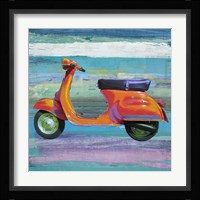 Pop Scooter II Framed Print