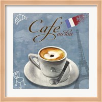 Cafe au lait Fine Art Print