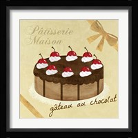 Gateau au Chocolat Fine Art Print