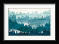 Mountainscape Blue Fine Art Print