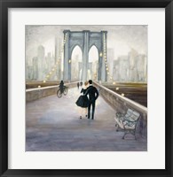 Bridge to NY v.2 Framed Print