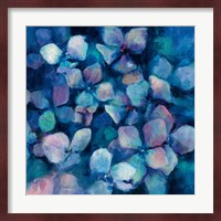 Midnight Blue Hydrangeas Fine Art Print