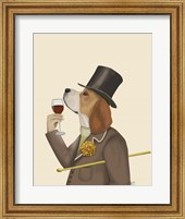 Beagle Wine Snob Fine Art Print