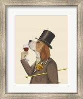 Beagle Wine Snob Fine Art Print