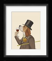 Beagle Wine Snob Fine Art Print