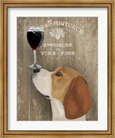 Dog Au Vin Beagle Fine Art Print