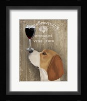 Dog Au Vin Beagle Fine Art Print