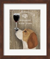 Dog Au Vin Beagle Fine Art Print