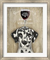 Dog Au Vin Dalmatian Fine Art Print