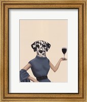 Dalmatian Wine Snob Fine Art Print
