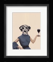 Dalmatian Wine Snob Fine Art Print