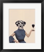 Dalmatian Wine Snob Fine Art Print