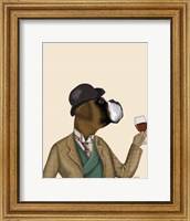 Boxer Wine Snob Fine Art Print