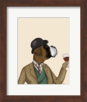 Boxer Wine Snob Fine Art Print