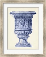 Palace Urns in Indigo III Fine Art Print