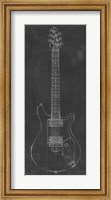 Electric Guitar Blueprint II Fine Art Print