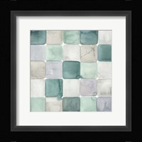 Watercolor Window Panes I Framed Print