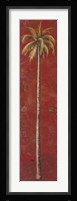 Red Palm I Framed Print