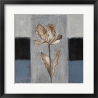 Tulips in Blue I Framed Print