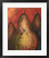 Pear I Framed Print